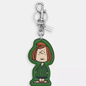 Coach X Peanuts Peppermint Patty Bag Charm